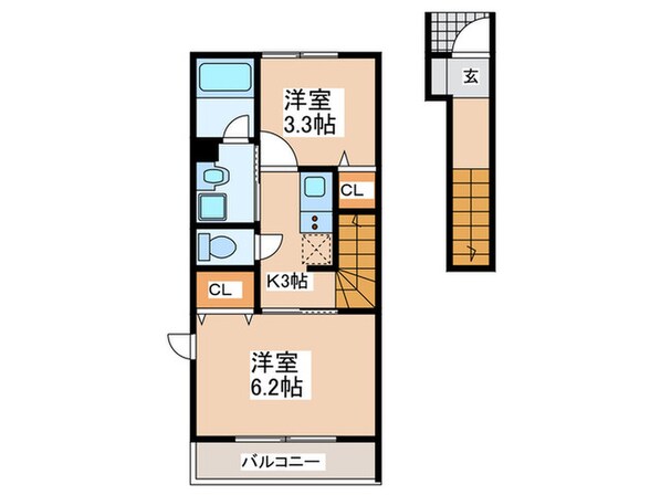 Ｌａ.Ｍａｉｓｏｎ　湘南の物件間取画像